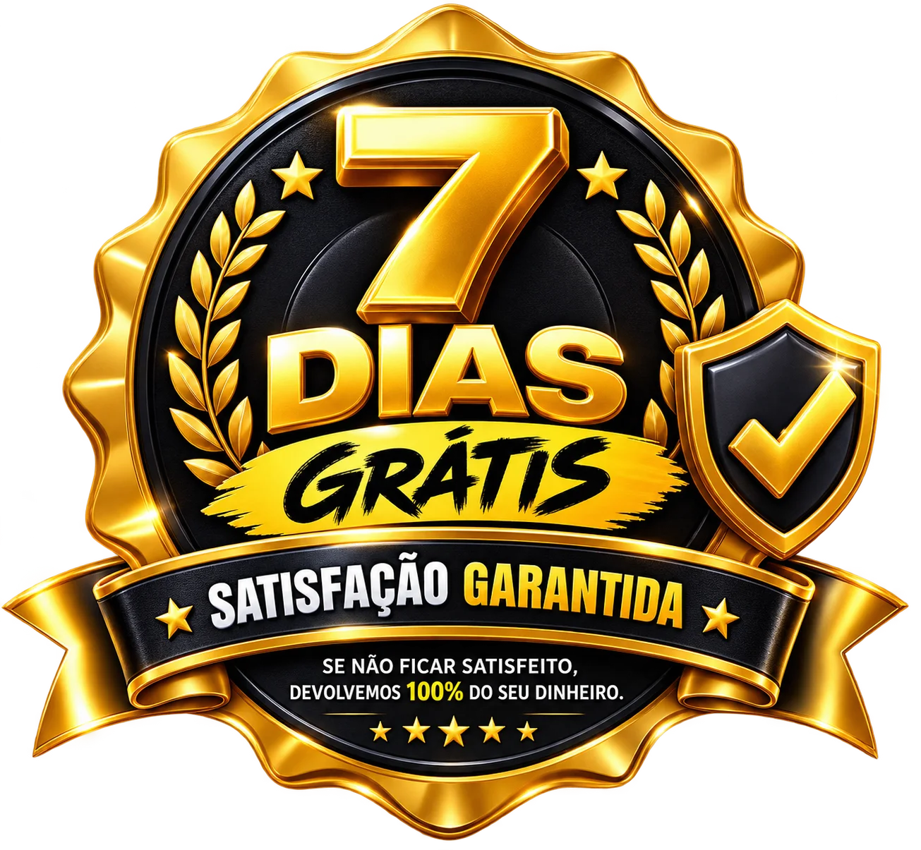 7 dias grátis - satisfação garantida